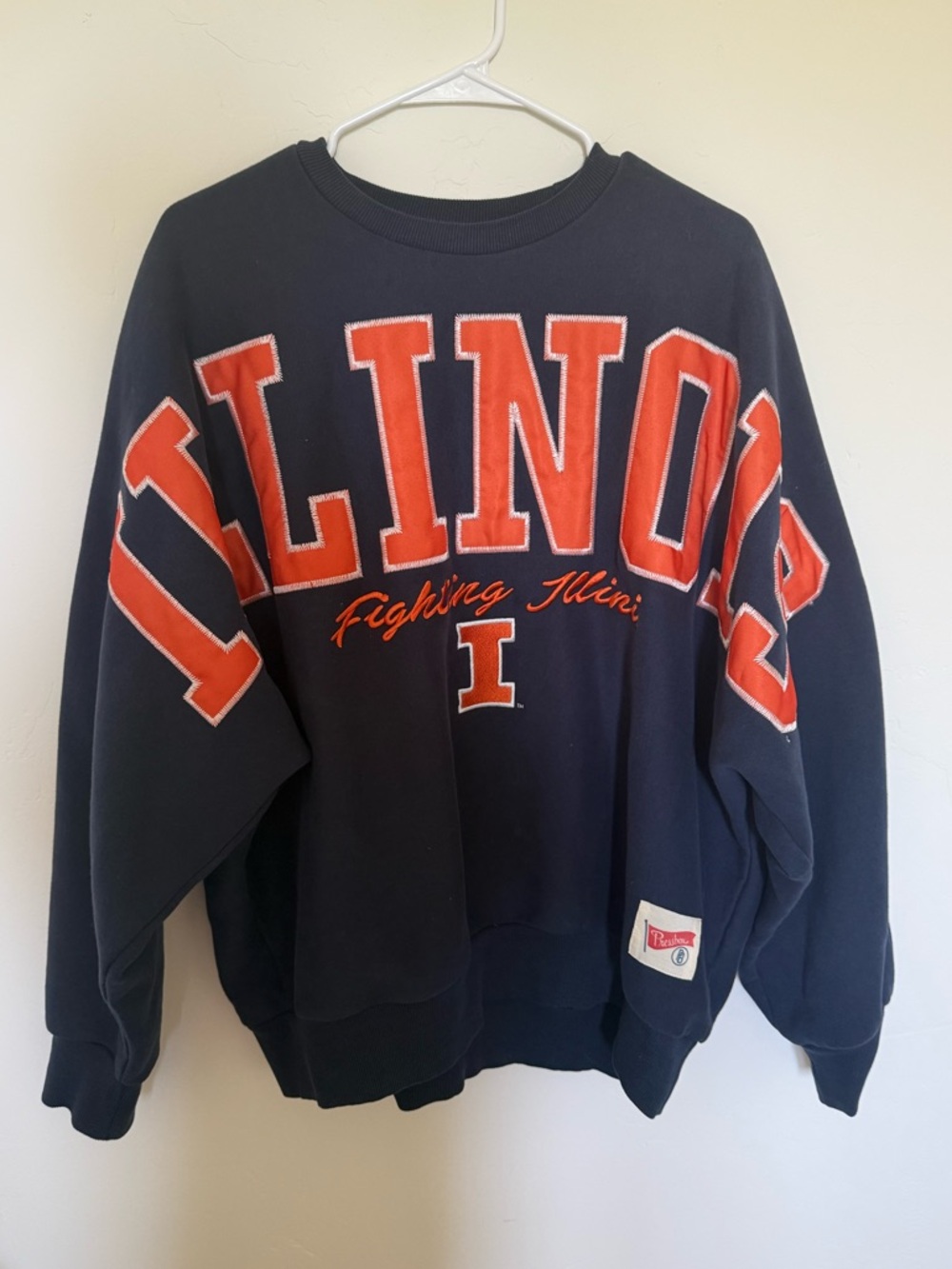 Illinois Fighting Illini Women's Flannigan Oversized Pullover Sweatshirt